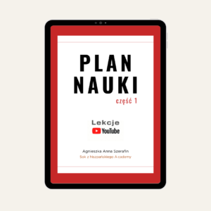 Plan Nauki część 1